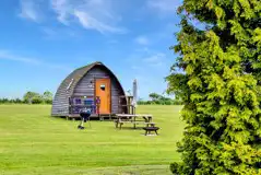 Large glamping pod