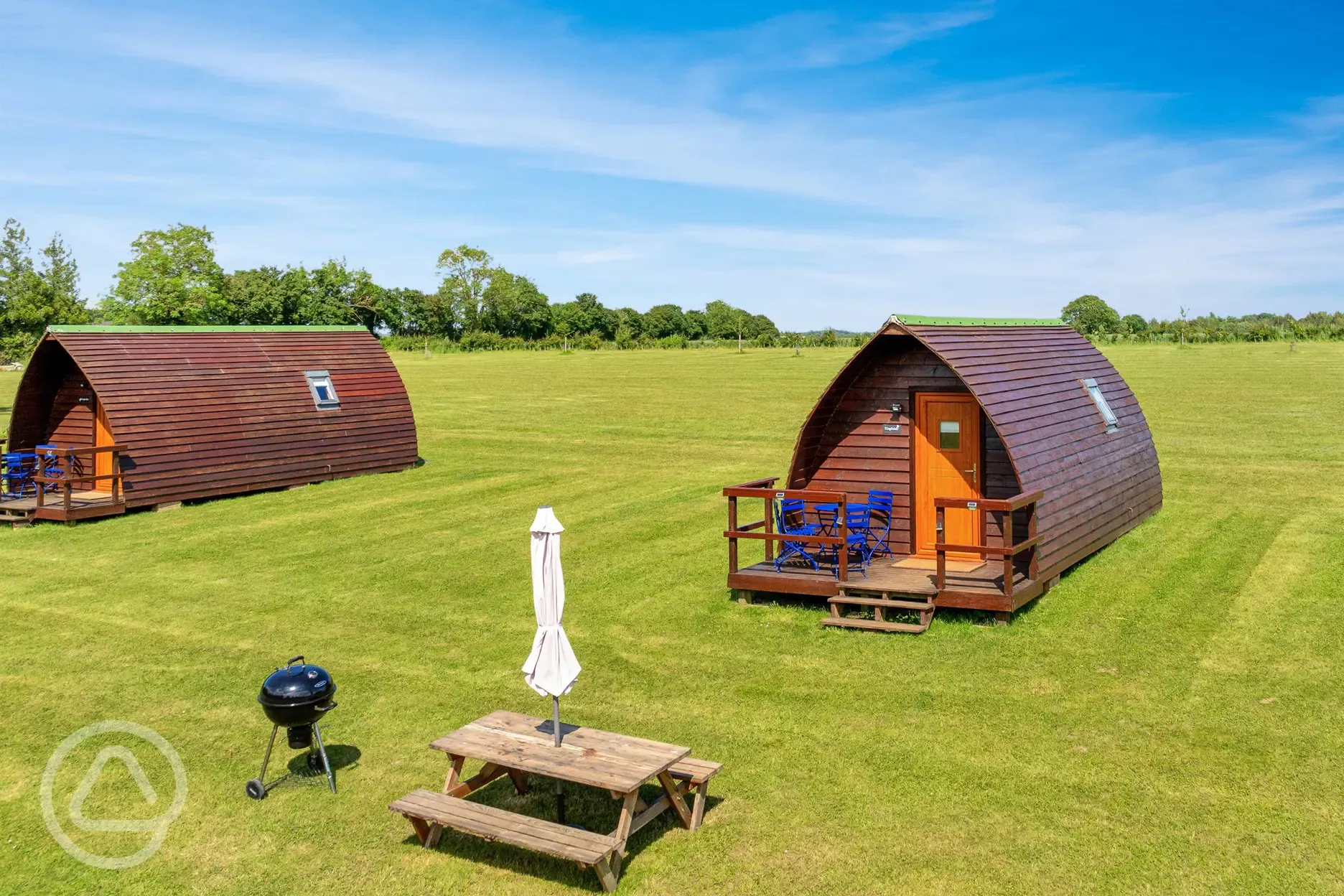 Glamping pods