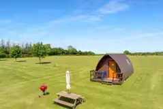 Large glamping pod