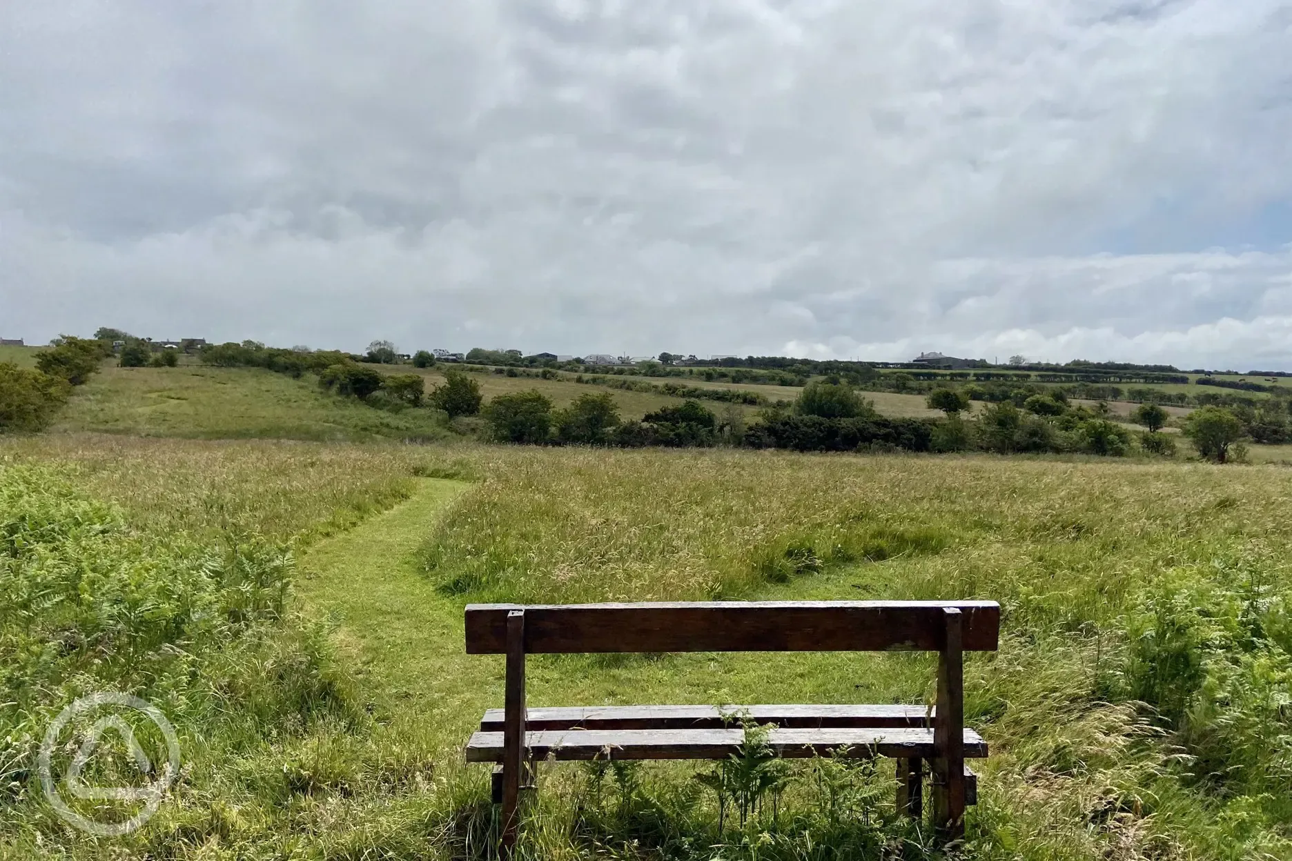 Views from the top of the meadow