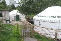 Lakeside yurt retreat - two co-located yurts Willow and Oak