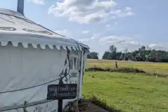 Vintage yurt in the meadow Vintage yurt in the meadow