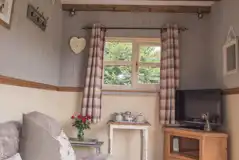 Jacob shepherd's hut interior