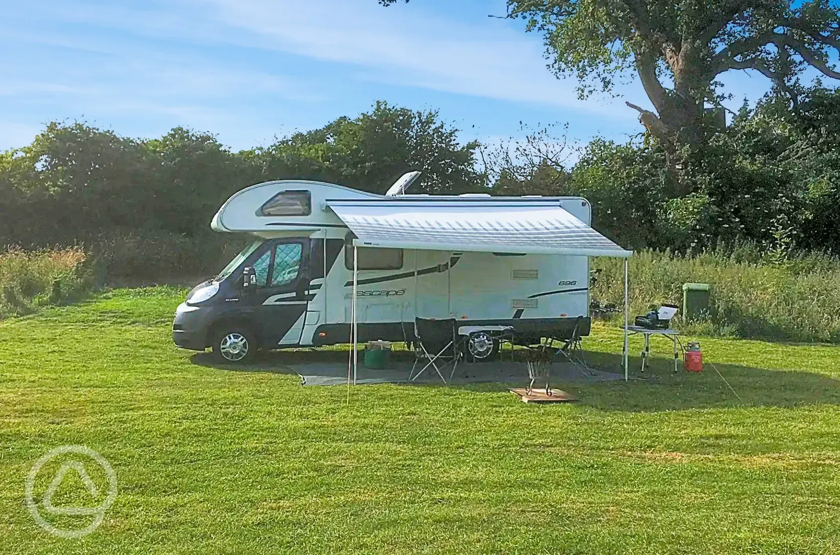 Motorhome pitches