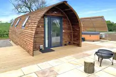 Wigwam pod with accessible features