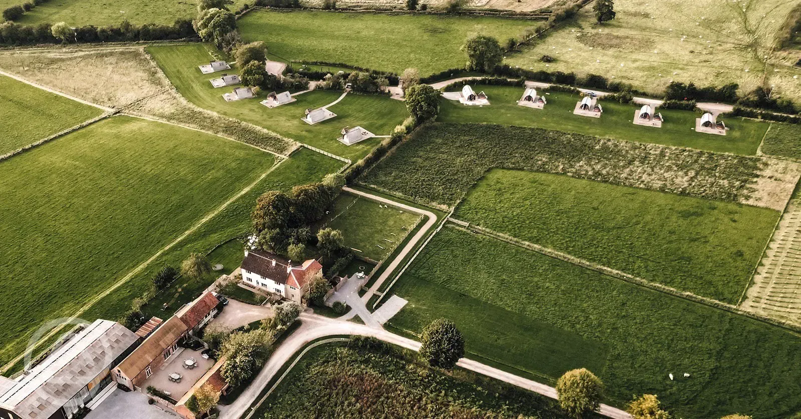 Aerial of the site