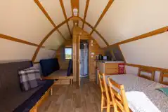 Wigwam pod interior