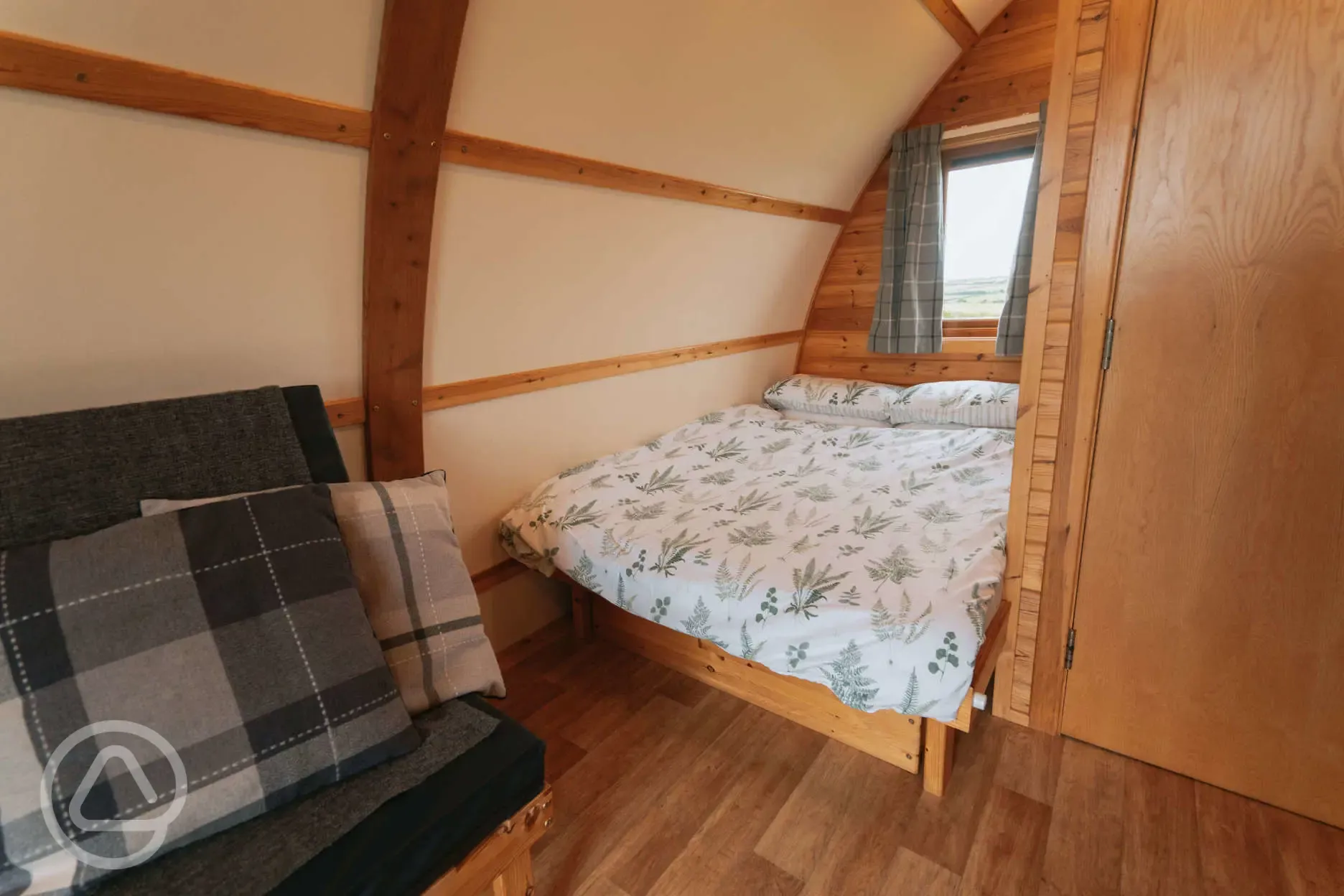 Wigwam pod double bed