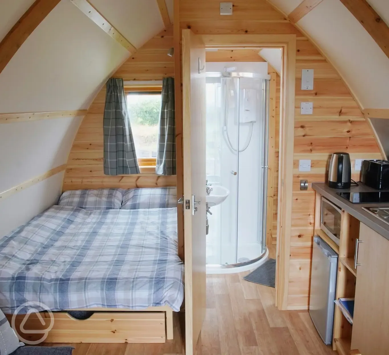 Wigwam pod interior