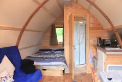 Wigwam pod interior