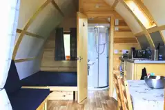 Wigwam pod interior