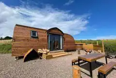 Wigwam lodge pod