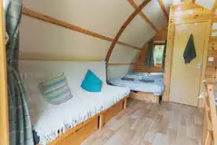 Wigwam pod interior