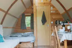 Wigwam pod interior