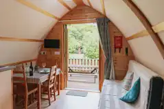 Wigwam pod interior