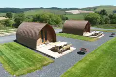 En-suite deluxe Wigwam pods