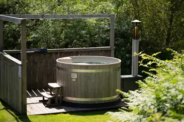 Wood fired hot tubs