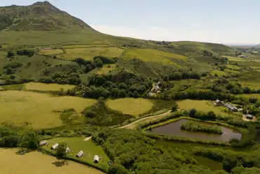 Aerial of the ensuite pods