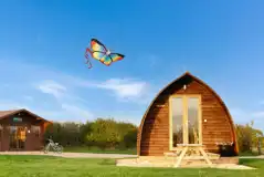 Ensuite deluxe Wigwam pod