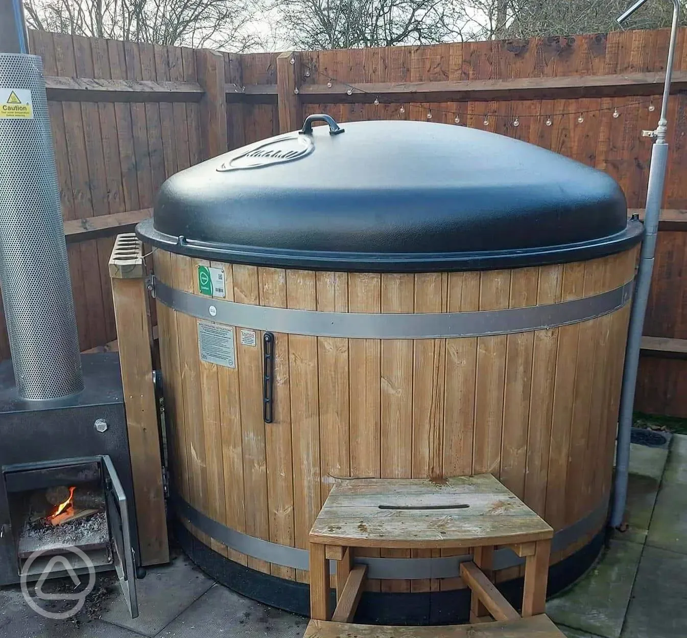 Private hot tubs