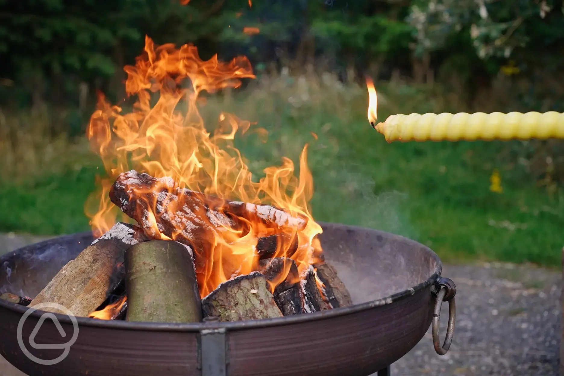 Private fire pit/BBQ