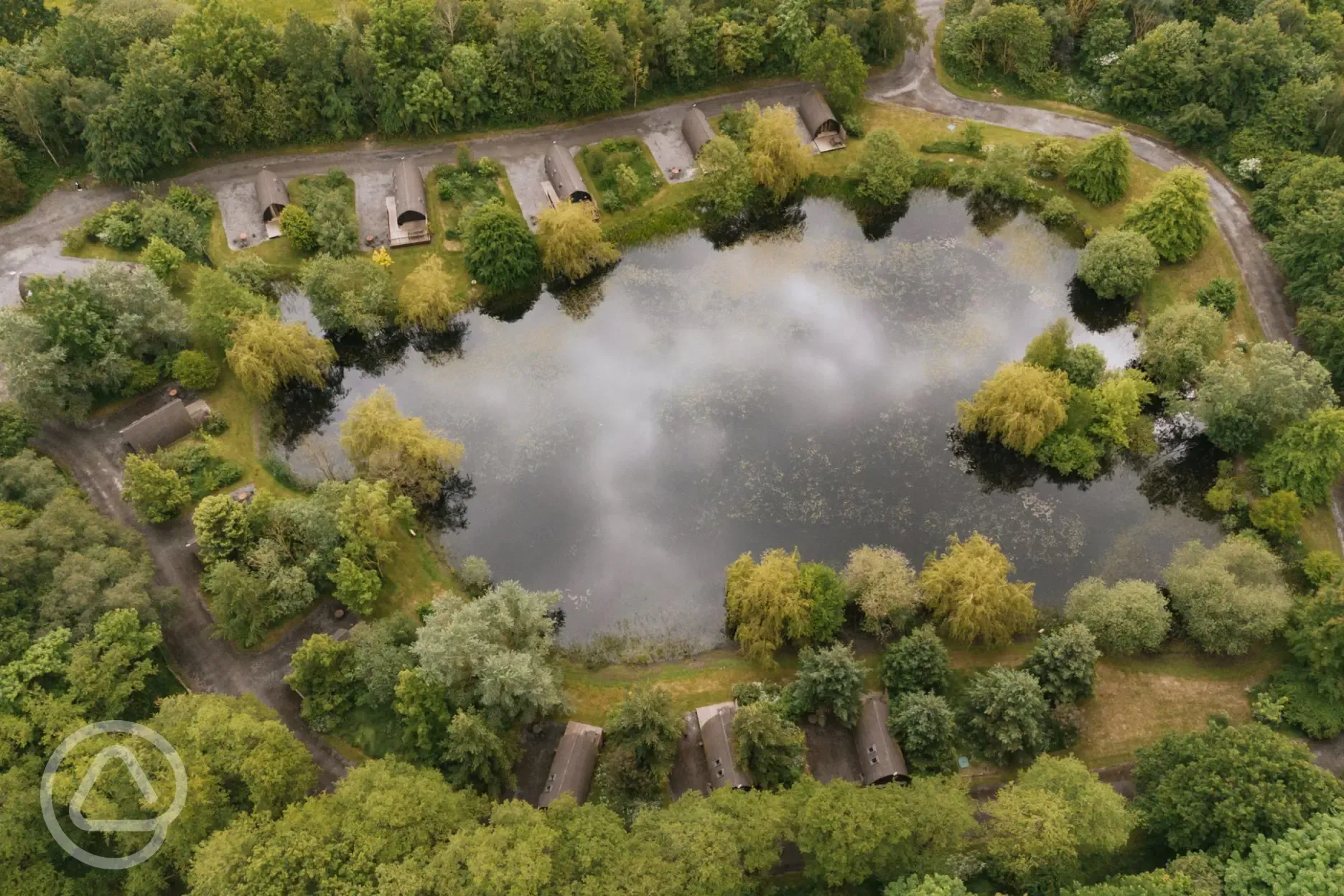 Aerial of the site