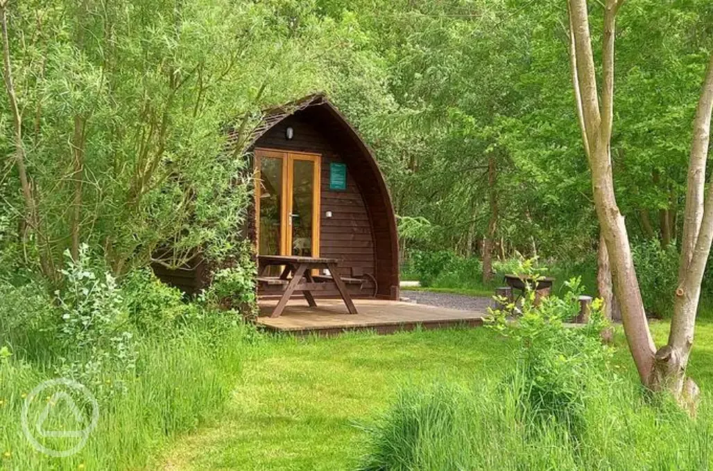 Deluxe ensuite Wigwam pod