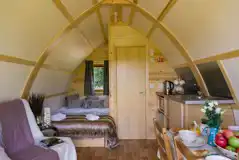 Wigwam pod interior