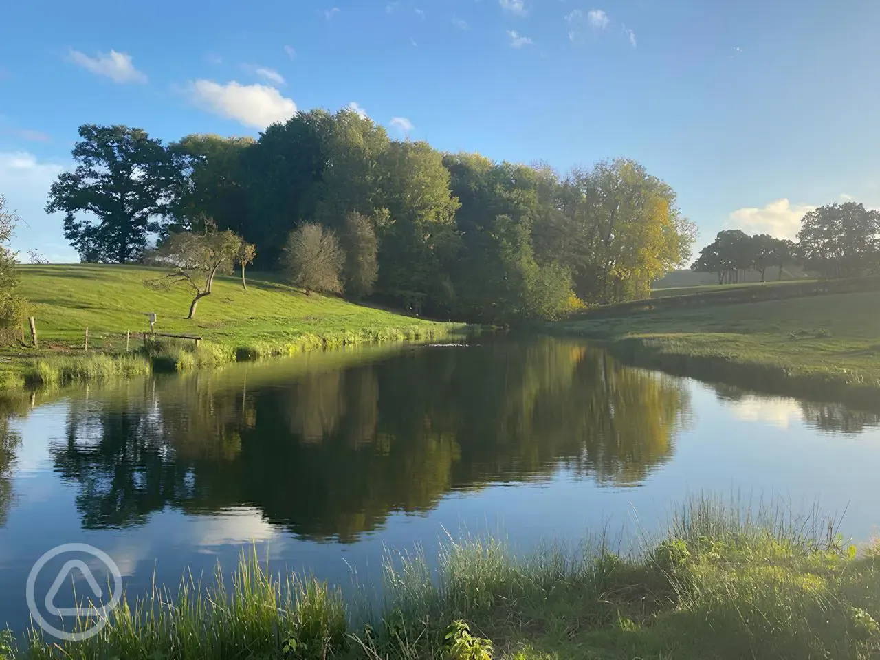 Fly fishing lake