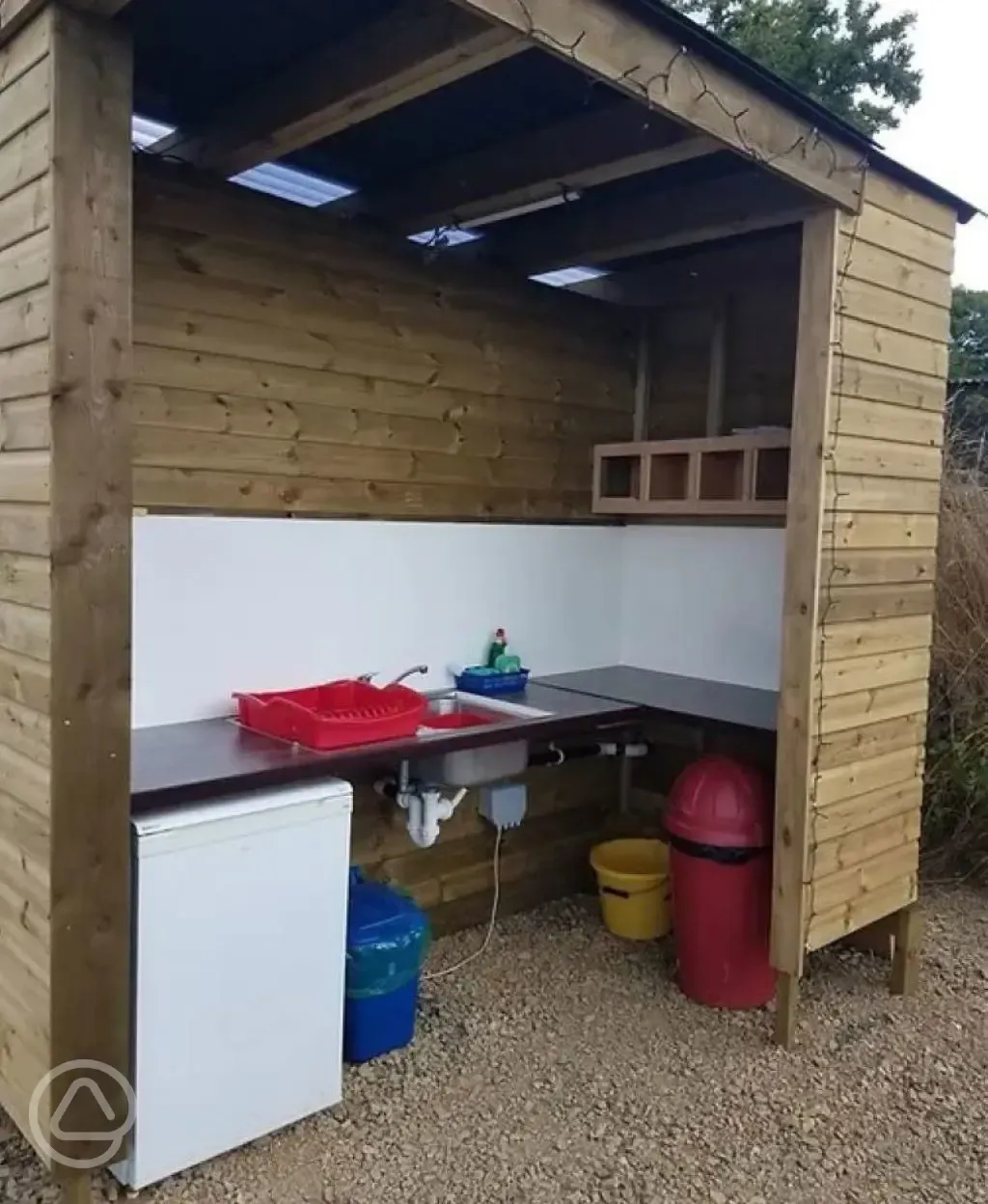 Washing up area