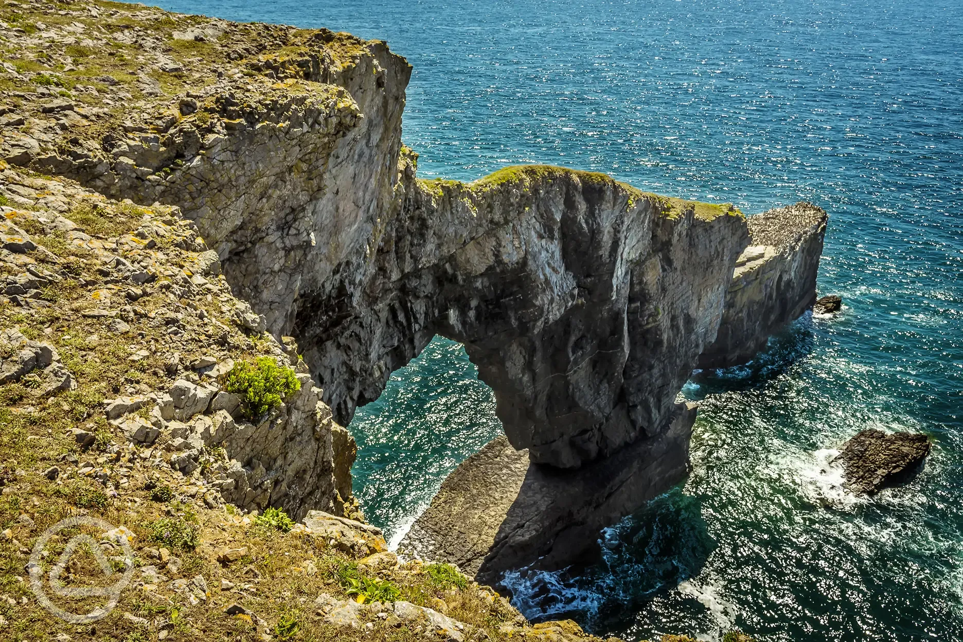 Coastal path nearby