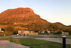 Hardstanding pitches (optional electric) with lighting throughout