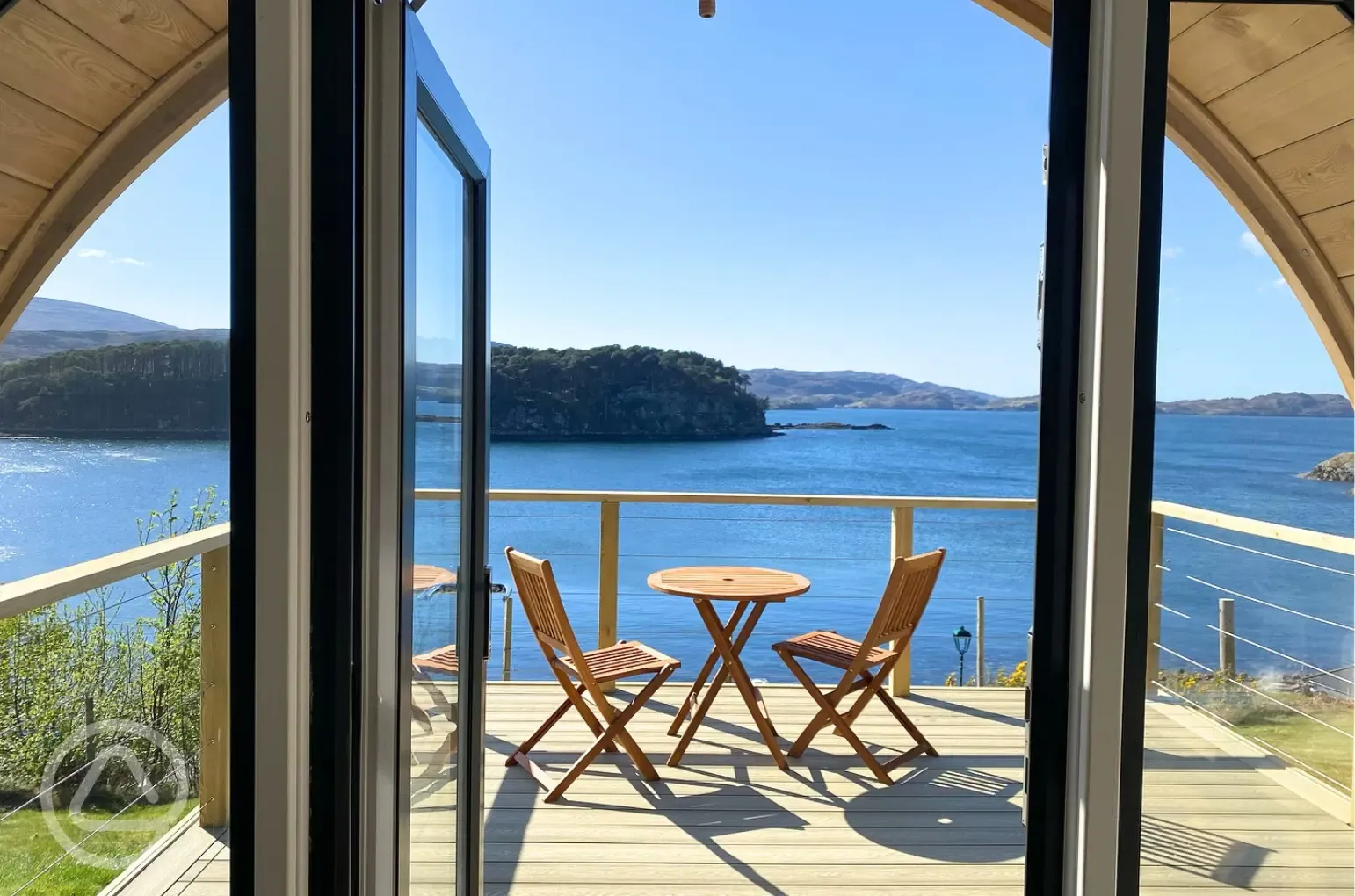 Sildvik and Sunset ensuite glamping pods with loch views Sildvik and Sunset ensuite glamping pods with loch views