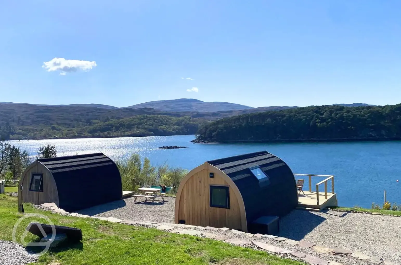 Sildvik and Sunset ensuite glamping pods with waterside views Sildvik and Sunset ensuite glamping pods with waterside views