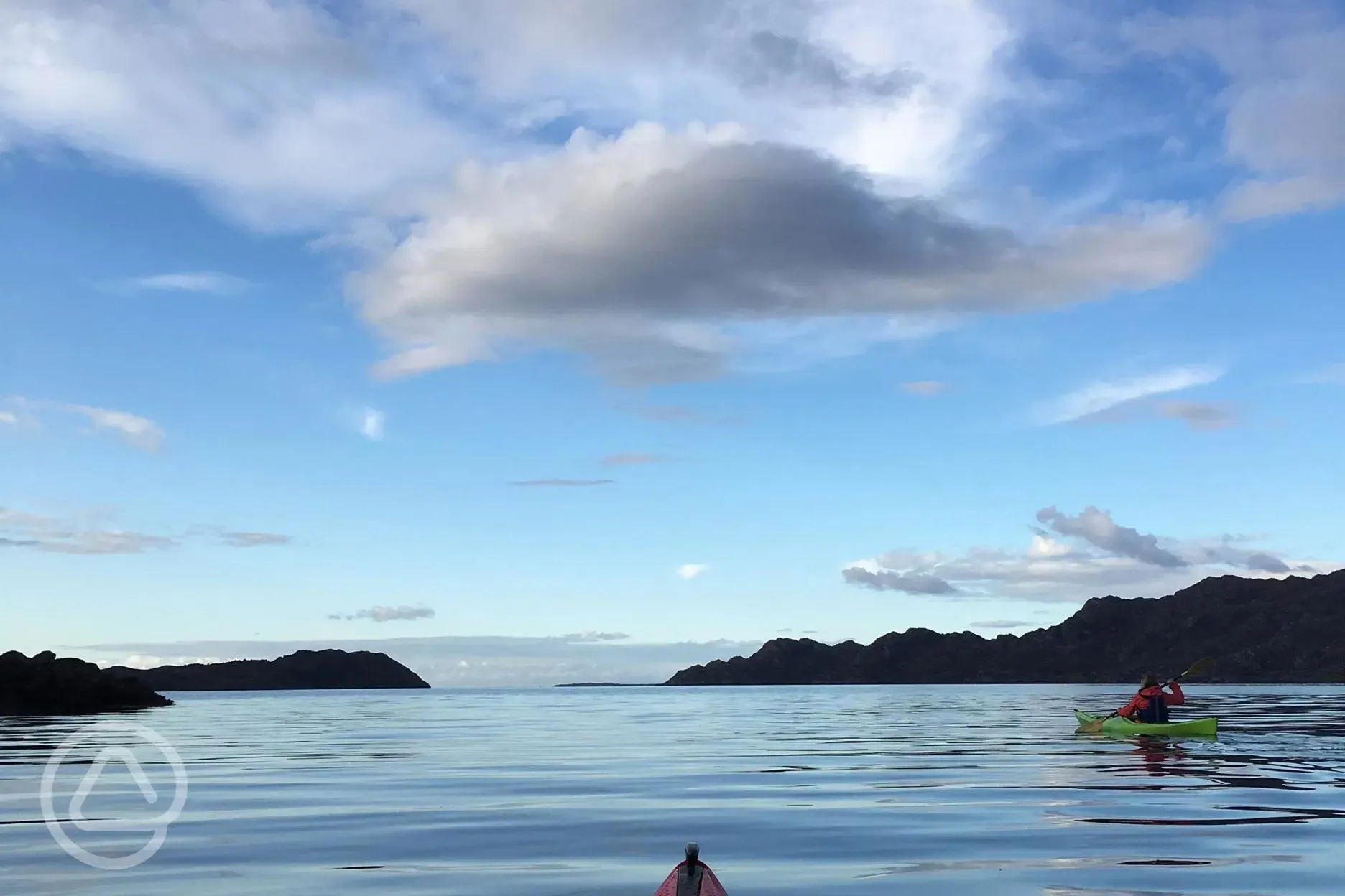 Watersports in Loch Shieldaig Watersports in Loch Shieldaig