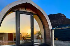 Sildvik and Sunset ensuite glamping pods