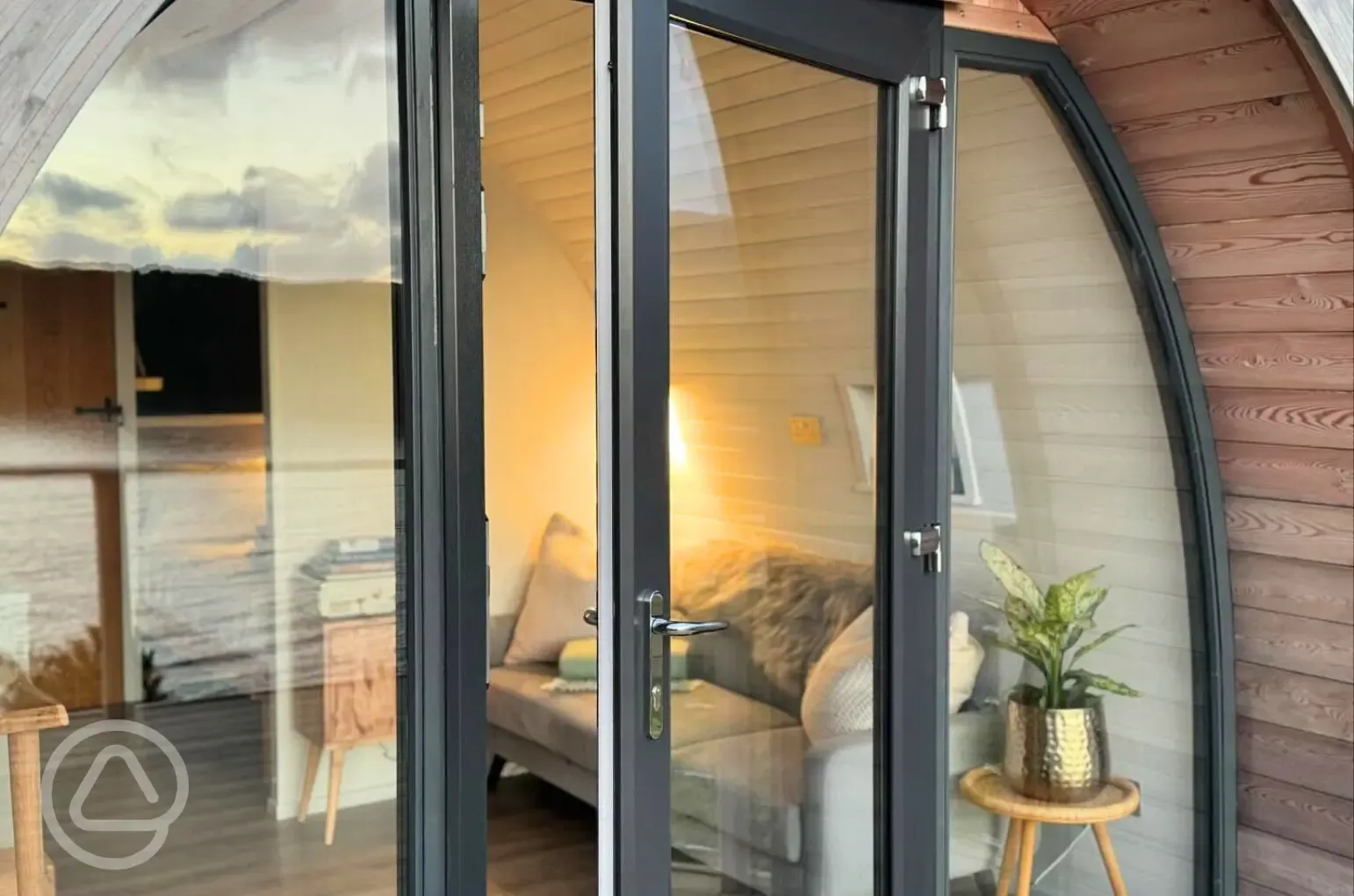 Sildvik and Sunset ensuite glamping pods Sildvik and Sunset ensuite glamping pods