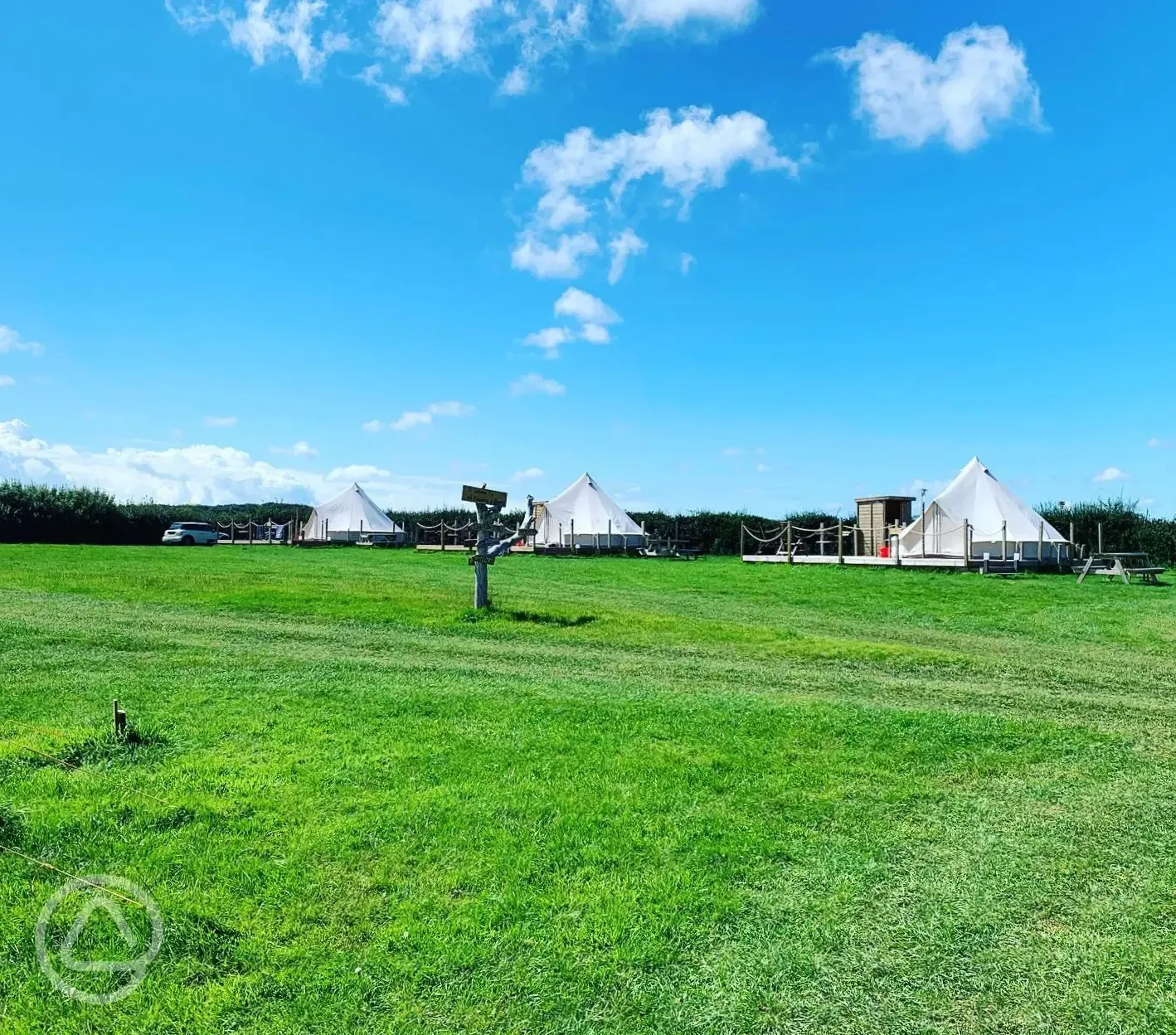 Luxury bell tents