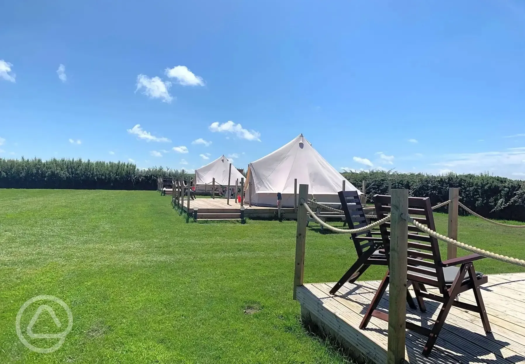 Luxury bell tents