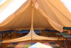 Standard bell tent interior