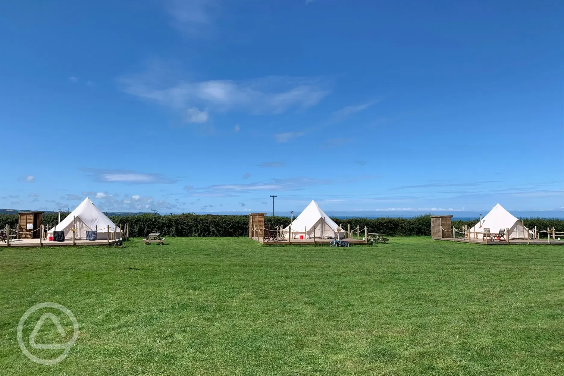 Luxury bell tents