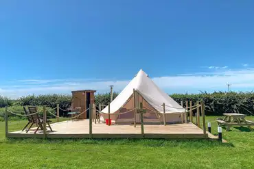 Luxury bell tent 