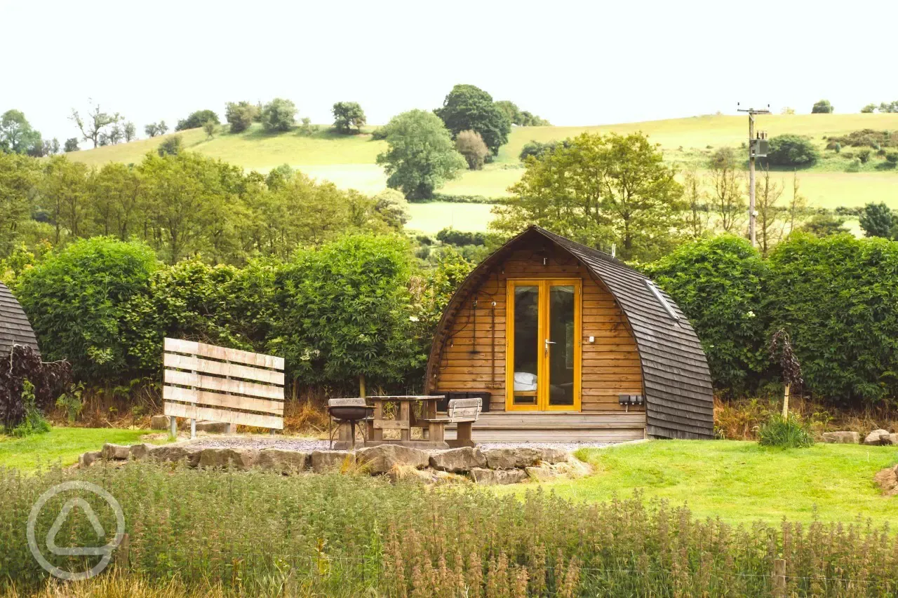 Ensuite deluxe Wigwam pod