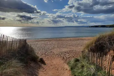 Walkway to the beach