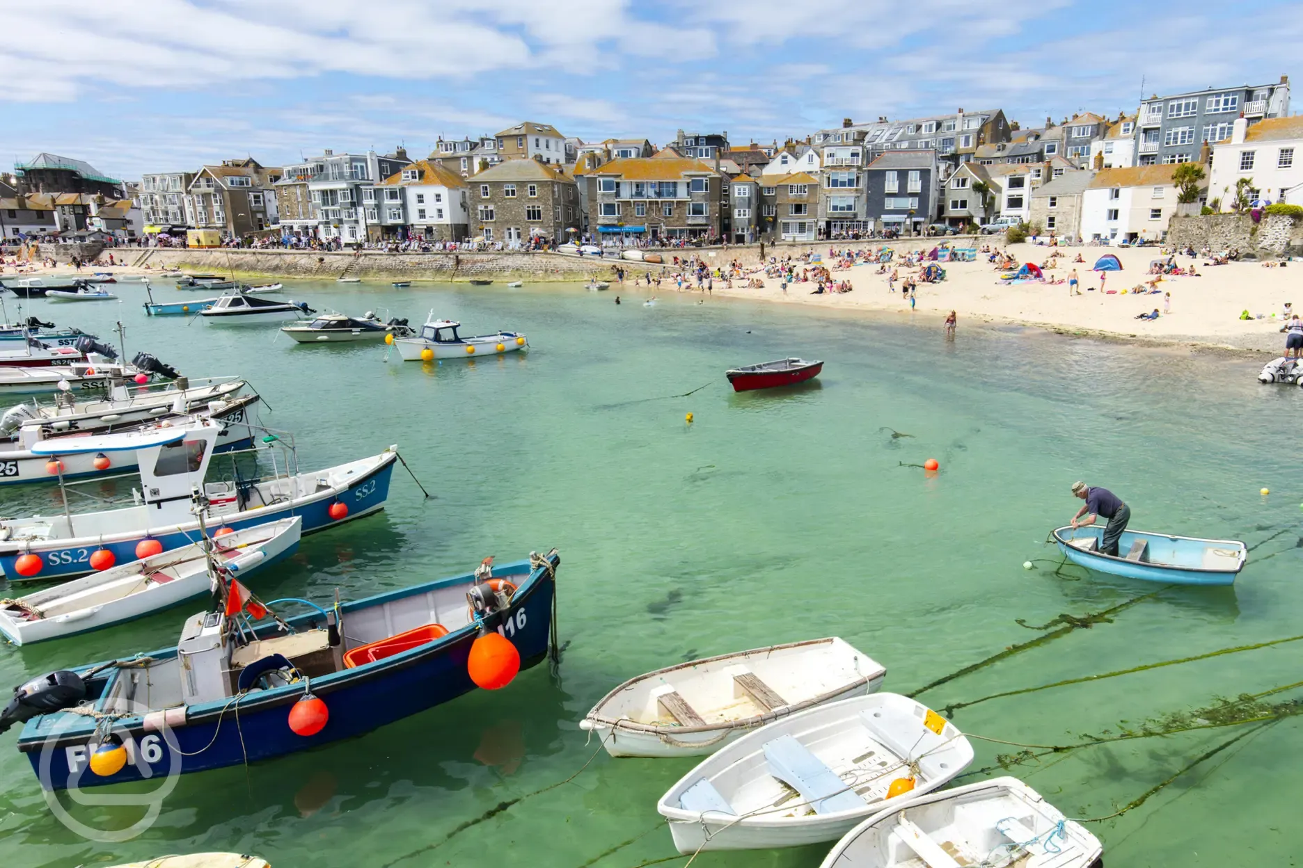 Nearby St Ives Harbour