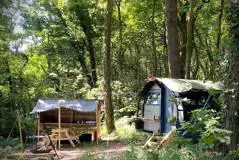Landpods with private kitchen facilities at Wildflower Wood at Beersheba Farm Landpods with private kitchen facilities at Wildflower Wood at Beersheba Farm