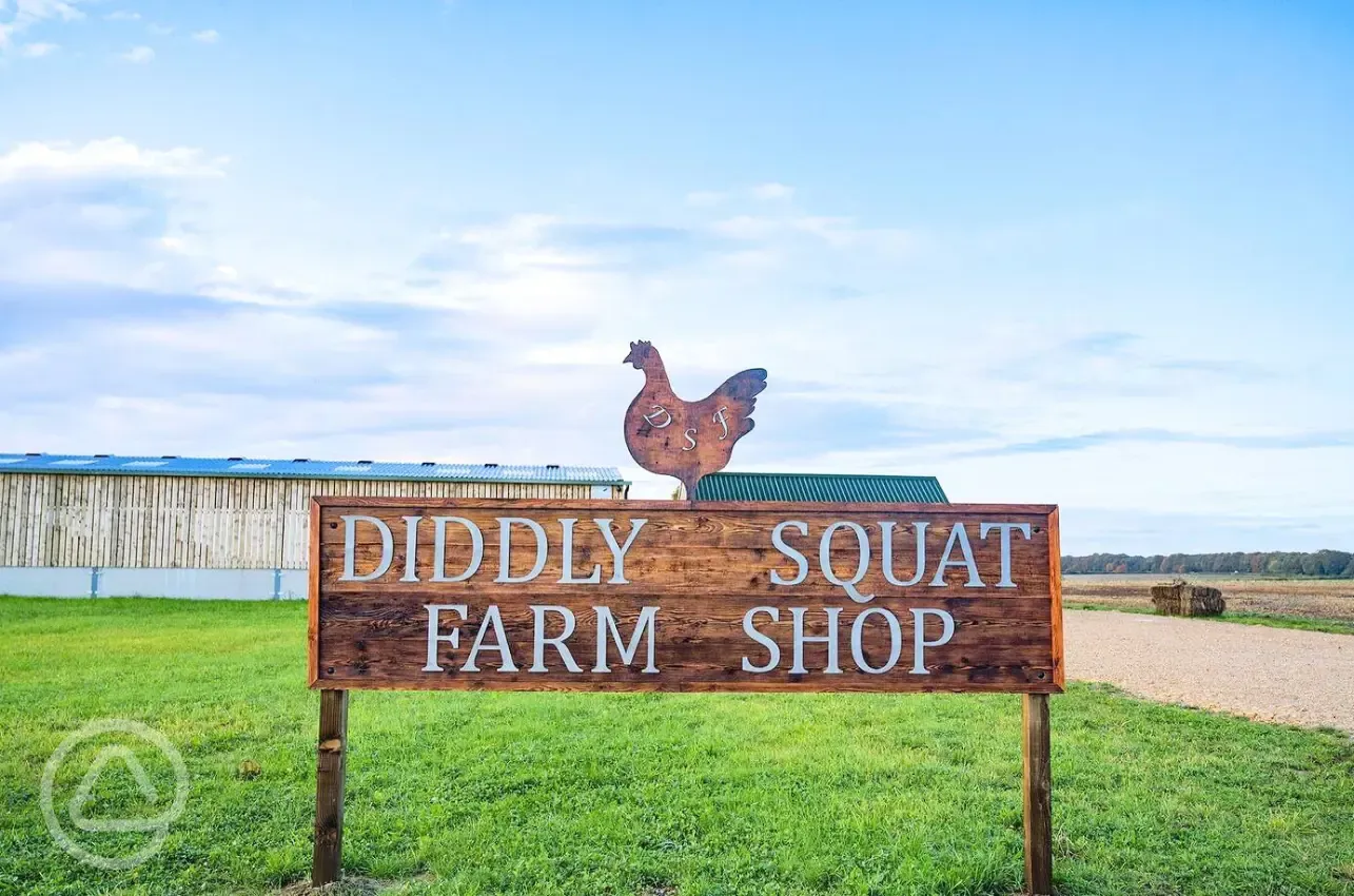 Diddly Squat Farm Shop - five minutes from the site