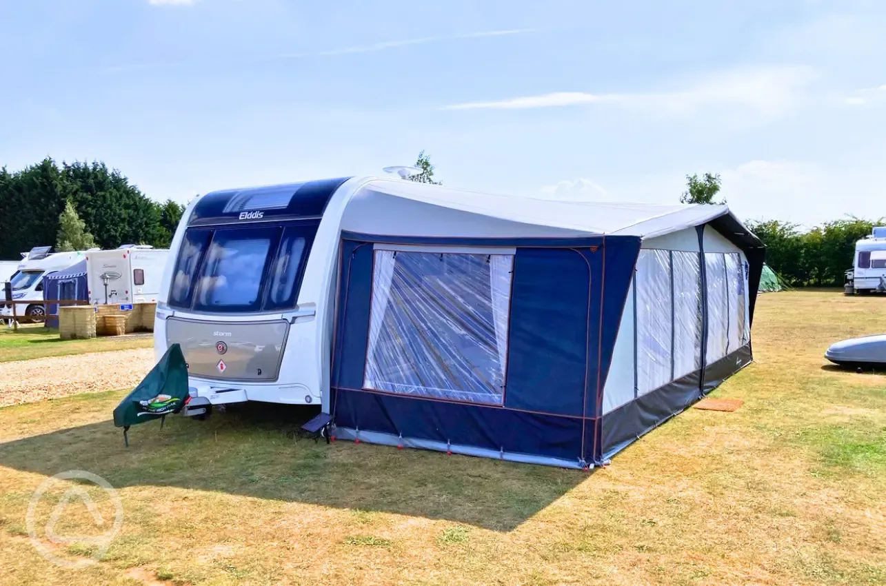 Electric grass pitches with 10 or 16 amp hook ups