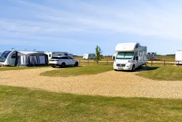 Hardstanding touring pitches with 16 amp electric hook ups