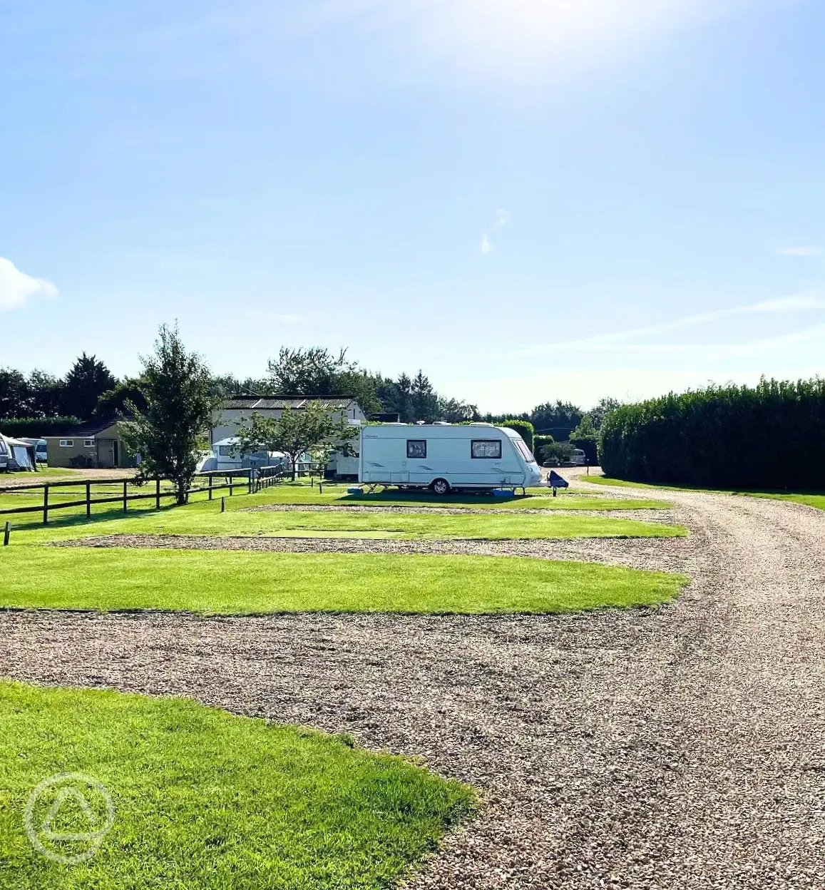 Hardstanding touring pitches